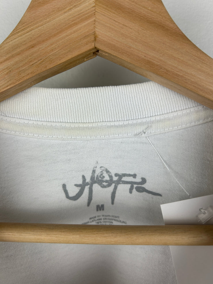 Travis Scott Utopia Miami Rolling Loud White Tee