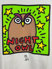 OVO Keith Harring Night Owl White Tee