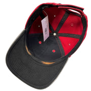 Vintage 90s Nike Golf Tiger Woods Red & Grey Strapback Hat