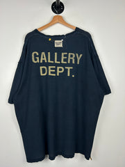 Gallery Dept. Art That Kills Reversible French Logo Faded Black Tee