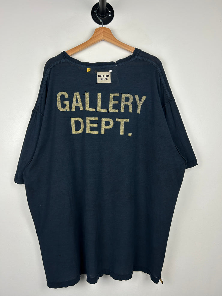 Gallery Dept. Art That Kills Reversible French Logo Faded Black Tee