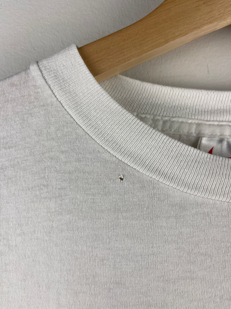 Vintage 90s Nike Baseball Diamond White Tee
