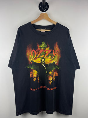 Vintage 2002 Ozzy Osbourne Prince Of Fuckin' Darkness Ozzfest Black Tee