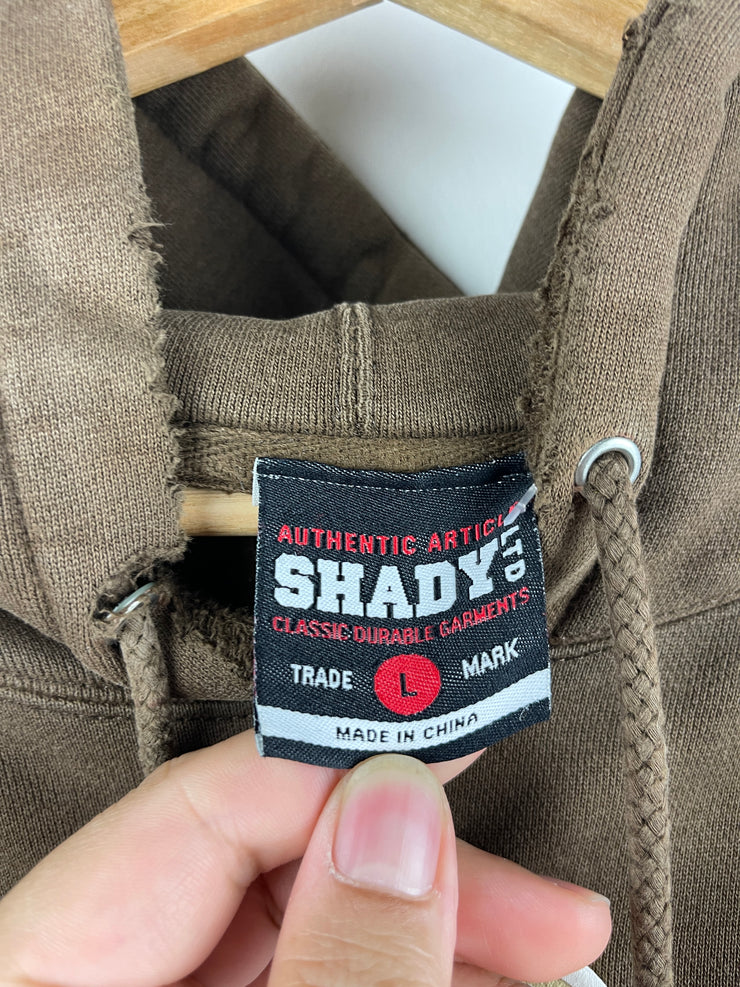 Vintage Eminem Shady LTD. Brown Hoodie