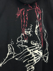 Revenge Trippie Redd Smoking Black Hoodie