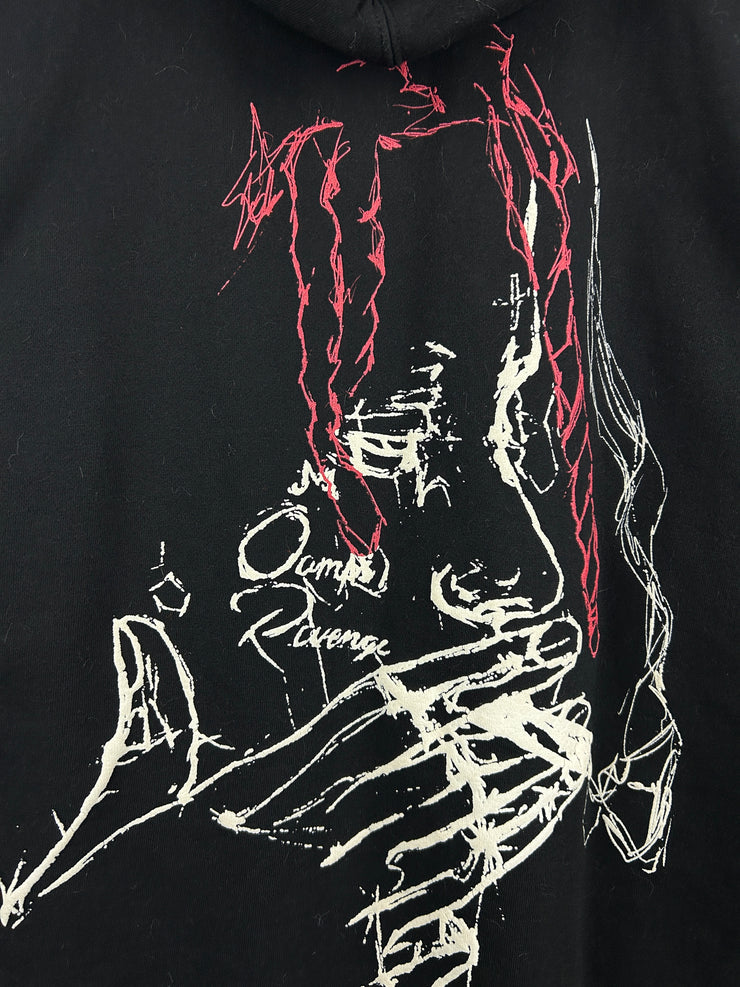 Revenge Trippie Redd Smoking Black Hoodie