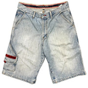 Vintage Tommy Hilfiger Baggy Blue Denim Shorts