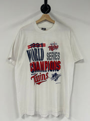 Vintage 1991 Minnesota Twins World Series White Tee