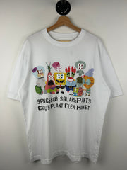 Cactus Plant Flea Market X Spongebob Squarepants White Tee