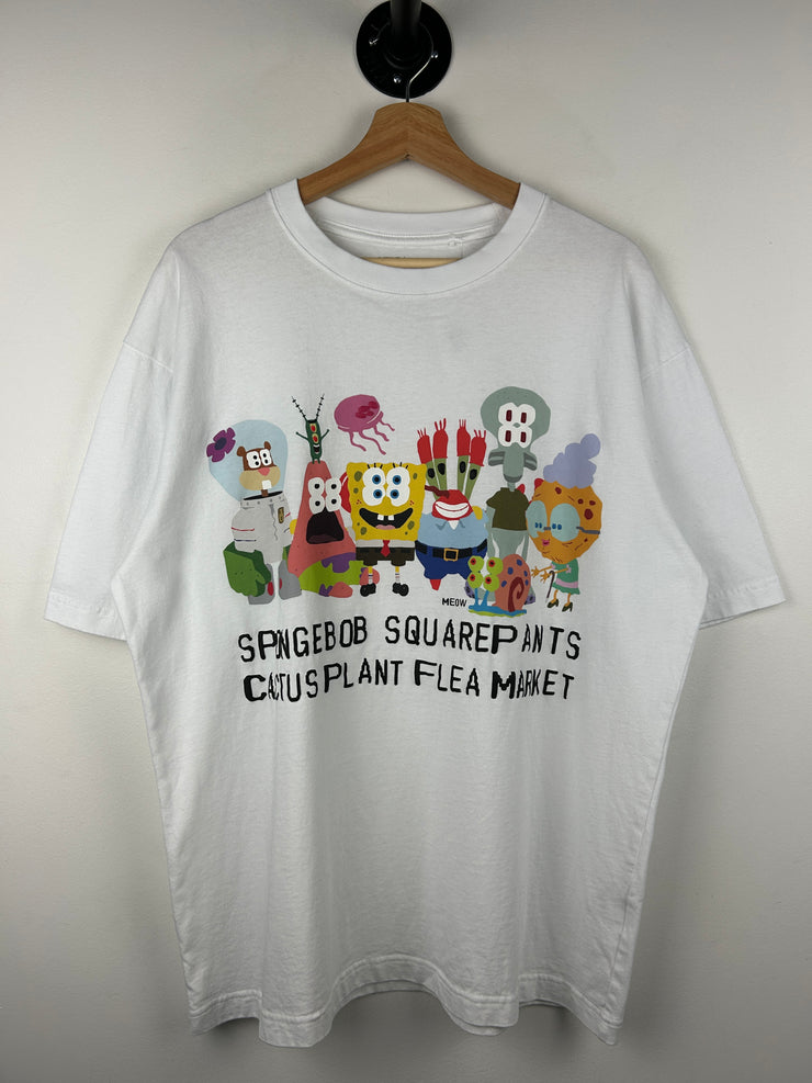 Cactus Plant Flea Market X Spongebob Squarepants White Tee