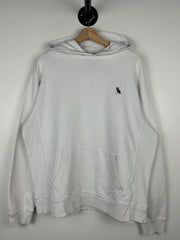 OVO Owl Embroidered White Hoodie