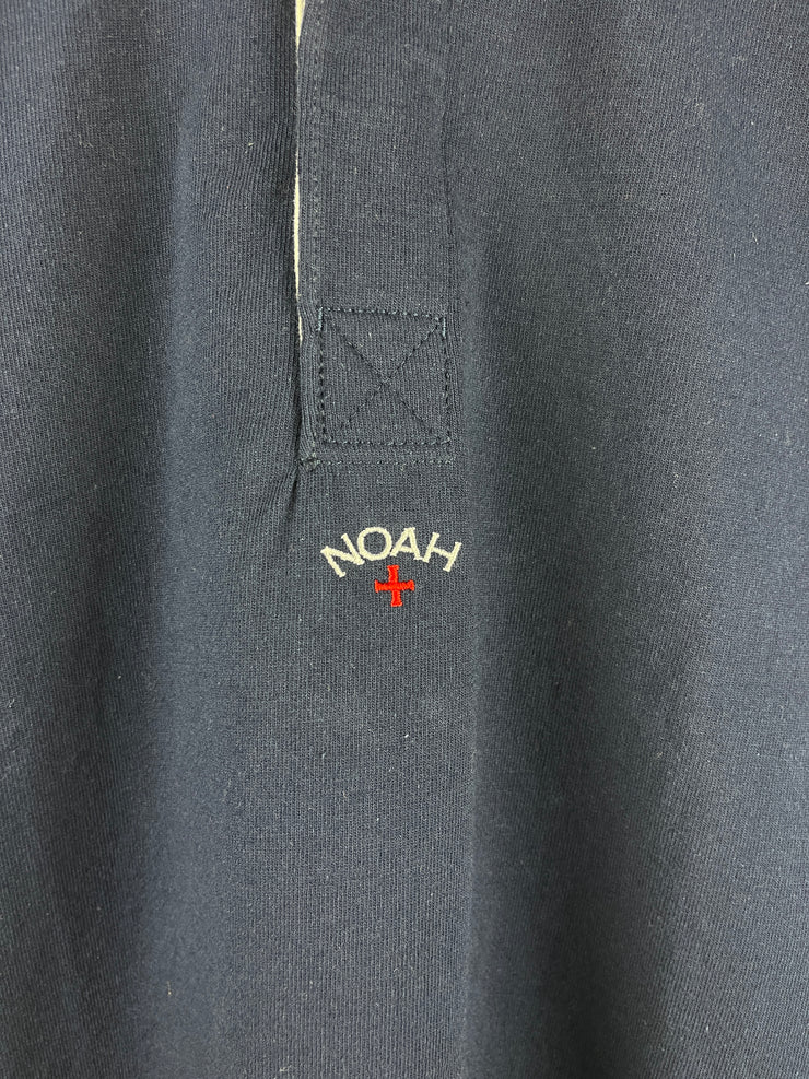 Noah Classic Navy Polo Rugby Long Sleeve