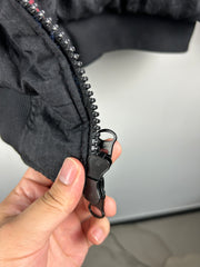 Vintage 90s Nike Swoosh Black & Red Reversible Bomber Jacket