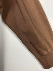 Vintage 90s Stussy Star Brown Long Sleeve