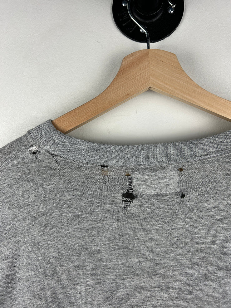 Vintage 90s NFL Philadelphia Eagles Distressed Grey Tee