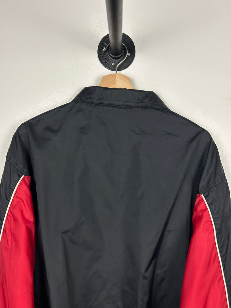 Vintage 90s Umbro Black & Red Windbreaker