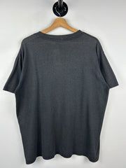 Vintage 90s 3D Emblem Keep The Eagle Flying Black Tee