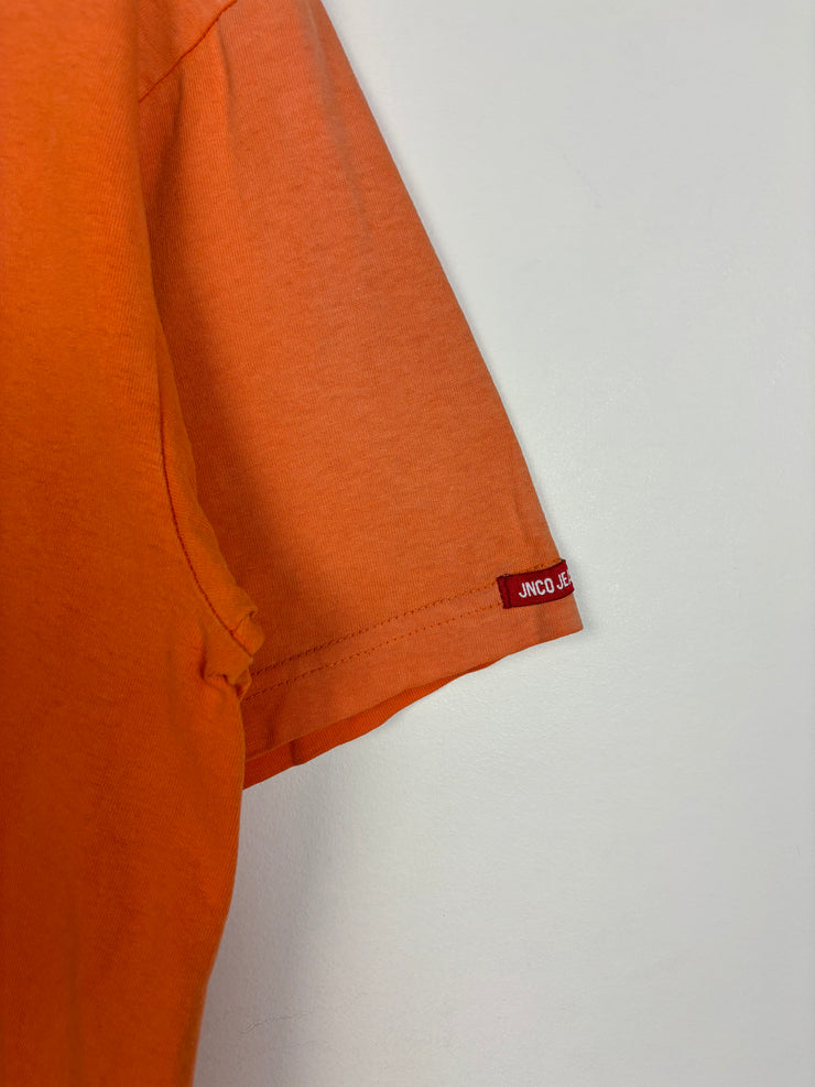 Vintage Y2K JNCO Dragon Orange Tee