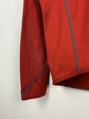 Arc'Teryx Konseal Hybrid Red Half Zip Hoodie