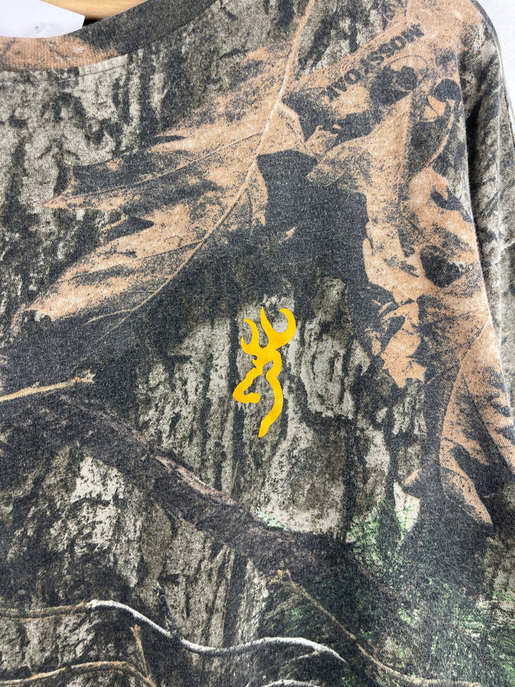 Vintage Browning Real Tree Camo Long Sleeve