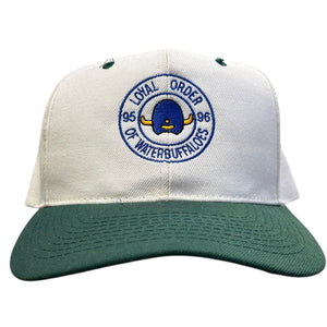 Vintage 90s Loyal Order Of Waterbuffaloes White Snapback Hat