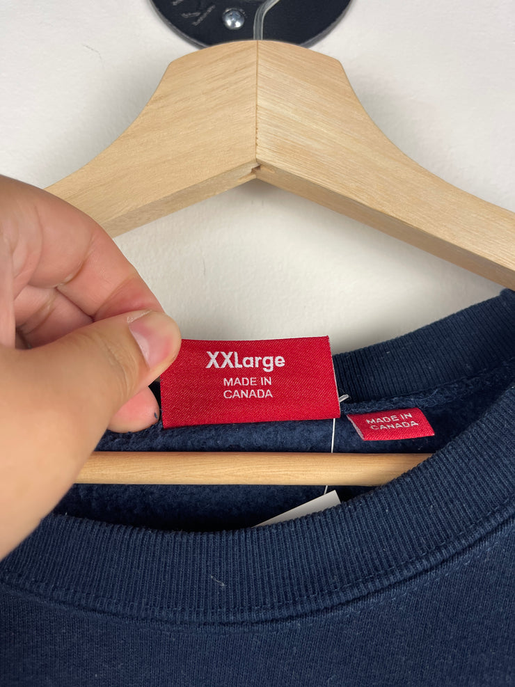 Supreme FW24 Crest Navy Crewneck