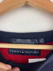 Vintage Tommy Hilfiger Embroidered Navy Crewneck