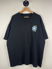 Anti Social Social Club Pain Glow In The Dark Black Tee
