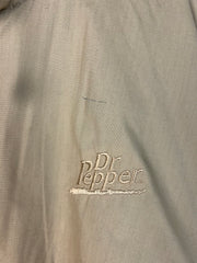 Vintage Dr. Pepper Beige Bomber Jacket