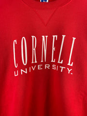 Vintage 90s Russell Athletic Cornell University Red Crewneck