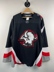 Adidas NHL Buffalo Sabres Goat Head Alternate Black Hockey Jersey