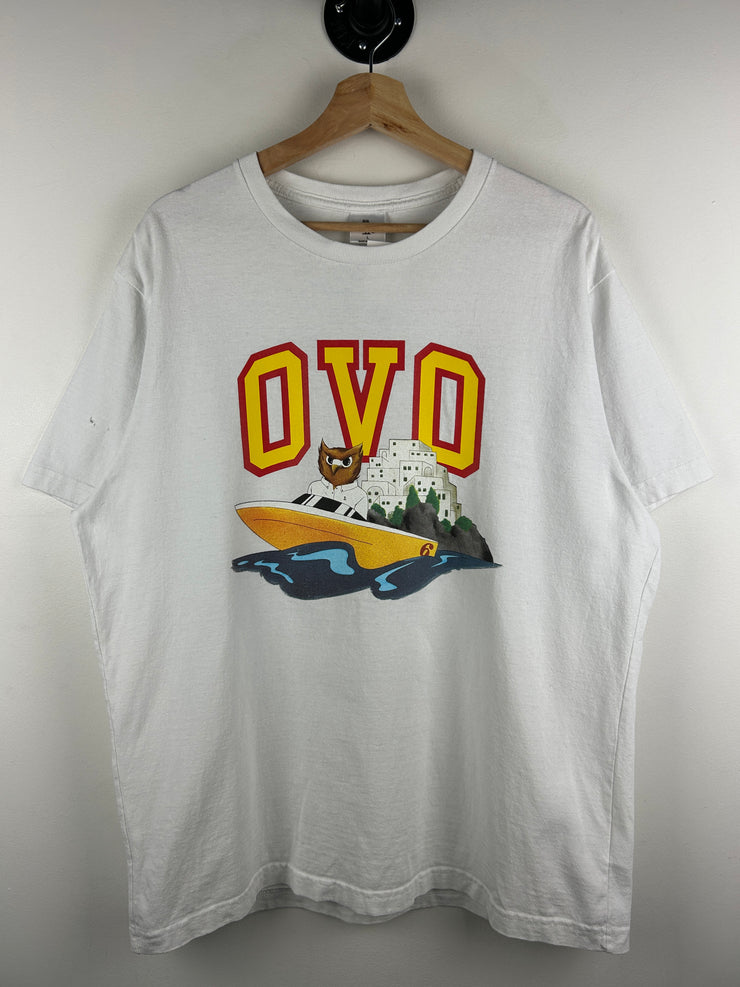 OVO Speed Boat White Tee