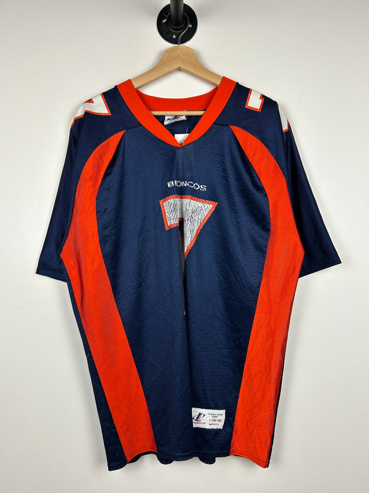 Vintage 90s NFL Logo Athletic Denver Broncos Elway Football Jersey