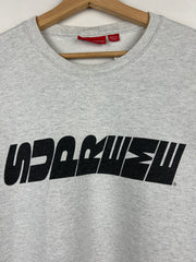 Supreme FW19 Breed Ash Grey Crewneck