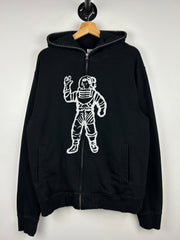 Billionaire Boys Club Astronaut Full Zip Up Black Hoodie
