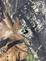 Vintage Mossy Oak Real Tree Camo Hooded Bomber Jacket