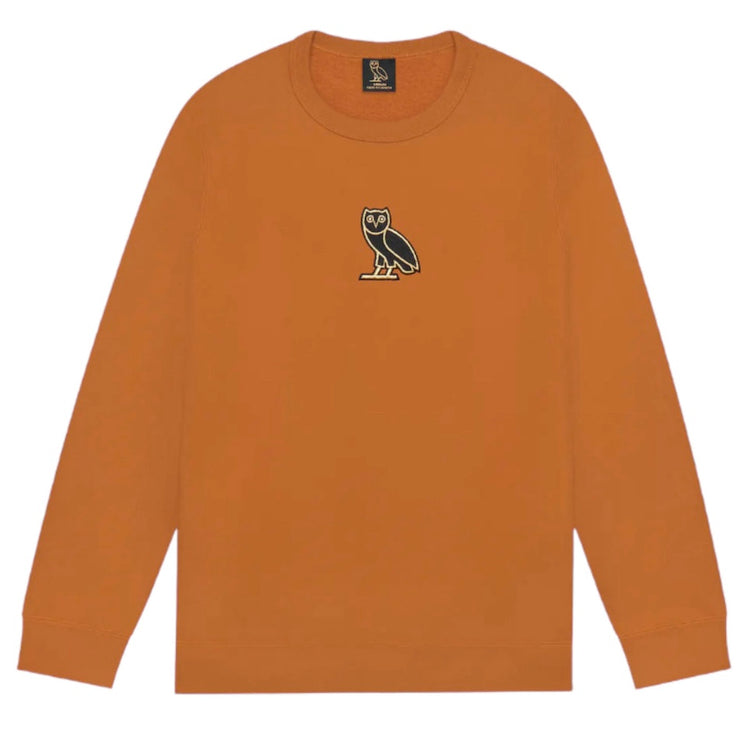 OVO Owl Burnt Orange Crewneck