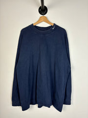 Vintage Y2K Nike Mock Neck Navy Long Sleeve