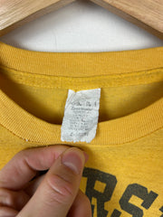 Vintage 80s University Of Pittsburgh Yellow Tee