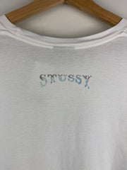 Stussy Air Brush Joker White Tee