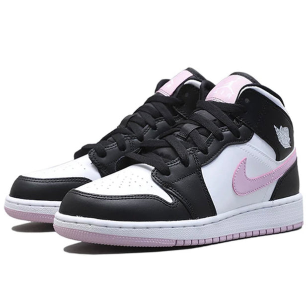 Jordan 1 Mid Arctic Pink Black (GS)