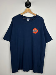 Vintage 90s Tropicana Embroidered Navy Tee