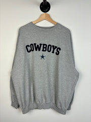 Vintage NFL Dallas Cowboys Grey Crewneck