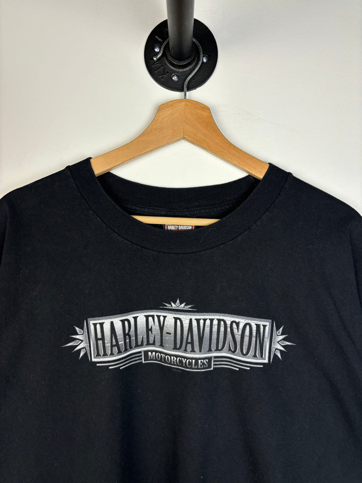 Vintage 2004 Harley Davidson Kitchener Black Tee