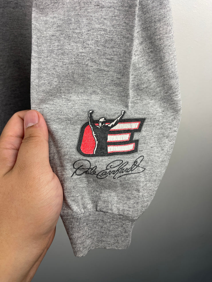 Vintage Nascar Dale Earnhardt Goodwrench Grey Long Sleeve