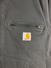 Carhartt Detroit Slate Blue Cropped Work Jacket