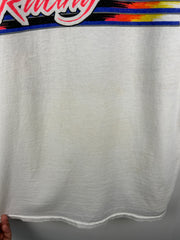 Vintage 90s Nascar Brian Hoppe Gildan White Tee