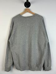 Vintage 90's Nike Swoosh Grey Crewneck