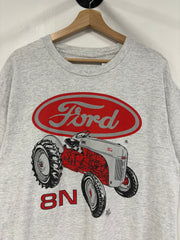 Vintage 90's Ford 8N Tractor Grey Tee