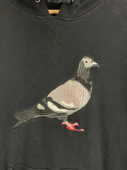 Staple Pigeon Embroidered Black Hoodie